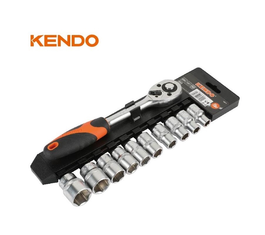 Hand Tools - Kendo 16204 Σετ Καστάνιας 6PT 1/2″ 11TMX