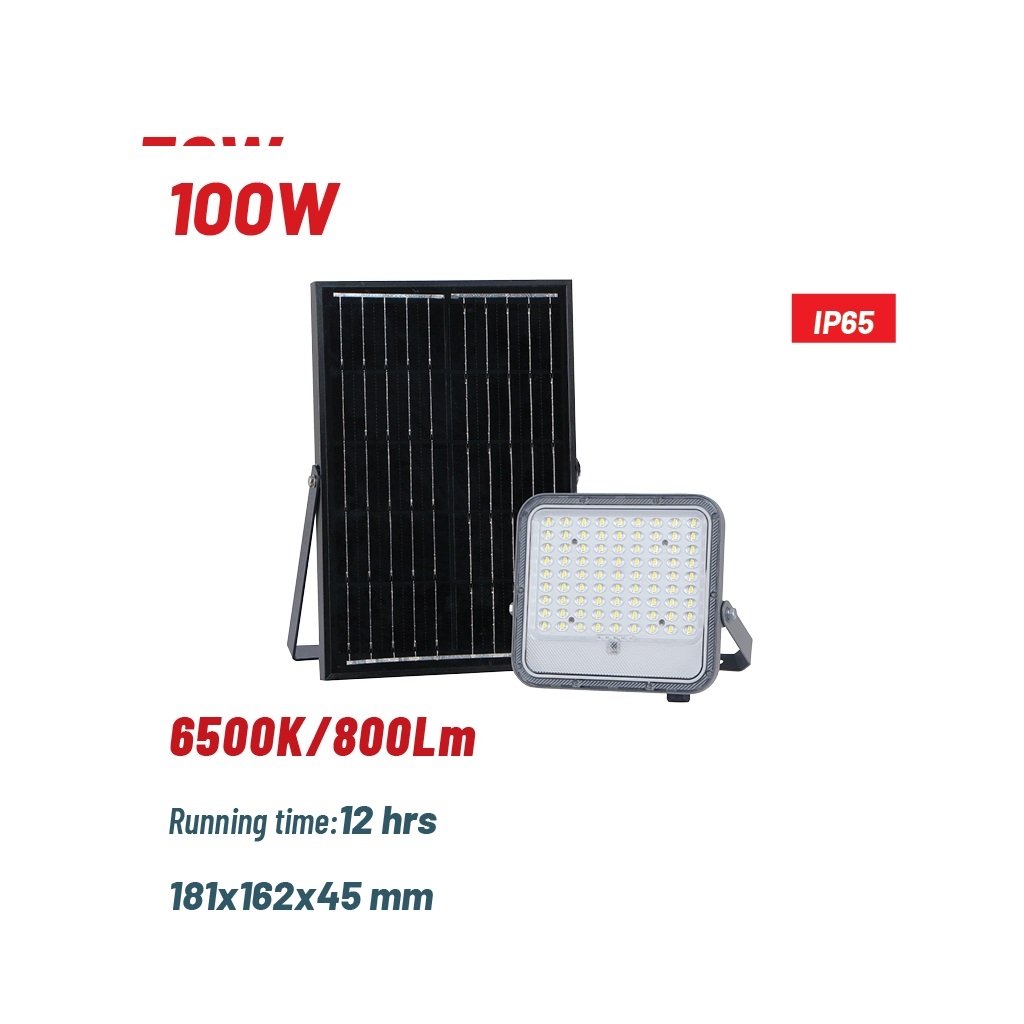 BORMANN Pro BLF2250 Προβολέας Ηλιακός LED 100W 6500K 800Lm 90° IP65 - Φακοί - Προβολείς BORMANN Pro BLF2250 Προβολέας Ηλιακός LED 100W 6500K 800Lm 90° IP65 - Φακοί - Προβολείς