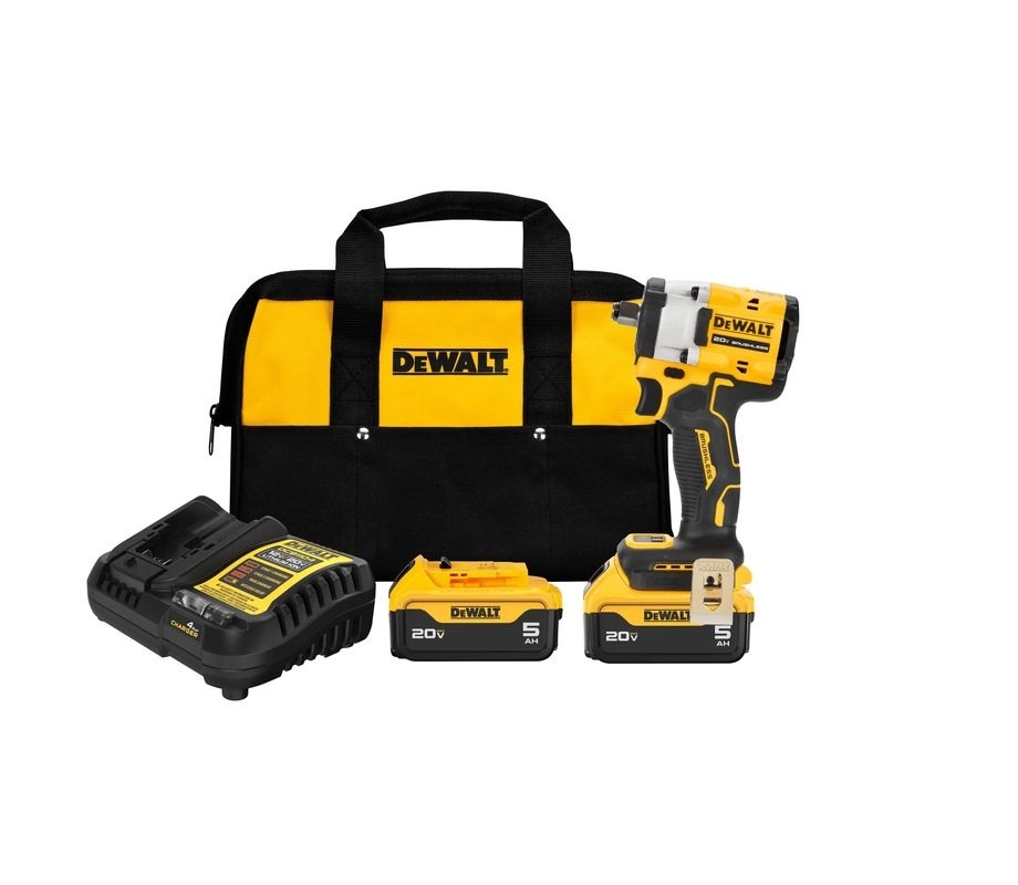 Cordless Power Tools - Dewalt DCF921P2T Μπουλονόκλειδο Μπαταρίας 18V 2x5Ah