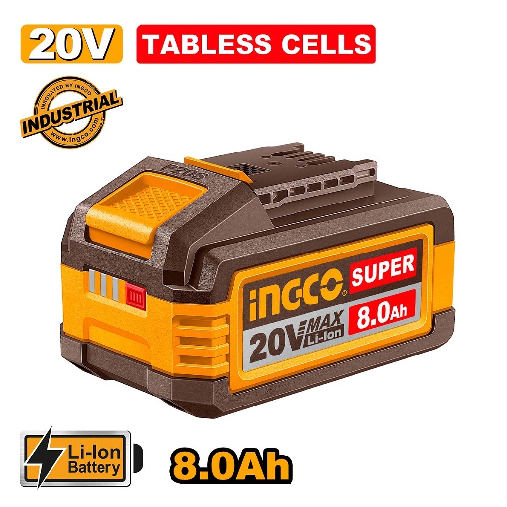Accessories - Consumables - Μπαταρία 20V 8.0Ah Li-Ion με τεχνολογία Tabless Cells