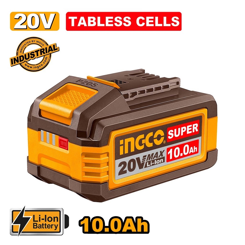 Εξαρτήματα - Αναλώσιμα - Μπαταρία 20V 10.0Ah Li-Ion με τεχνολογία Tabless Cells