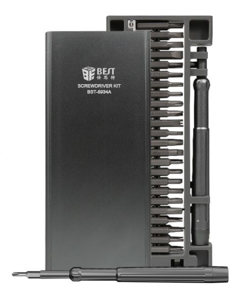 Hand Tools - BEST σετ εργαλείων με κατσαβίδια ακριβείας BST-8934A, κασετίνα, 50τμχ