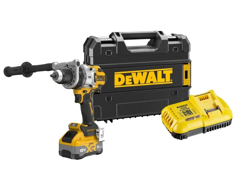 Εργαλεία μπαταρίας - Dewalt DCD1007WW1T Κρουστικό Δραπανοκατσάβιδο Brushless 18V 1x8Ah