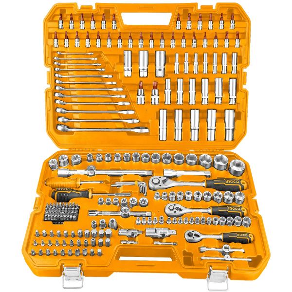 Hand Tools - Εργαλεία Χειρός και Καρυδάκια 1/4" - 1/2" - 3/8" Σετ 216 τεμ.