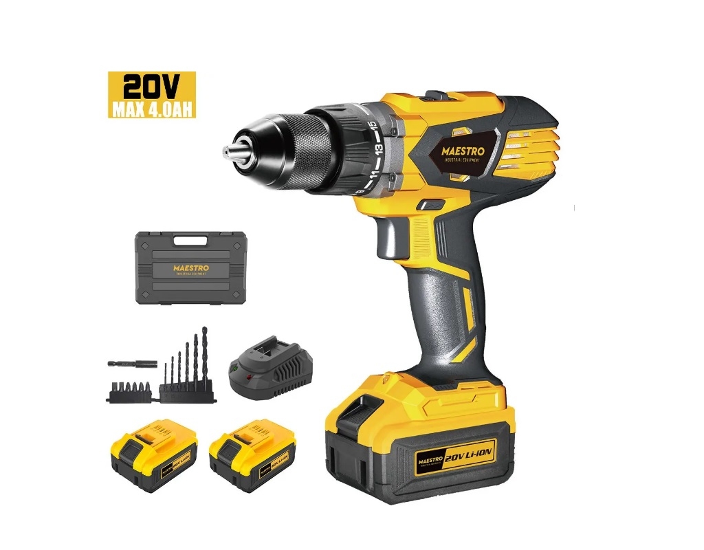 Cordless Power Tools - Maestro MCD-20V/TC Κρουστικό Δραπανοκατσάβιδο Μπαταρίας 20V