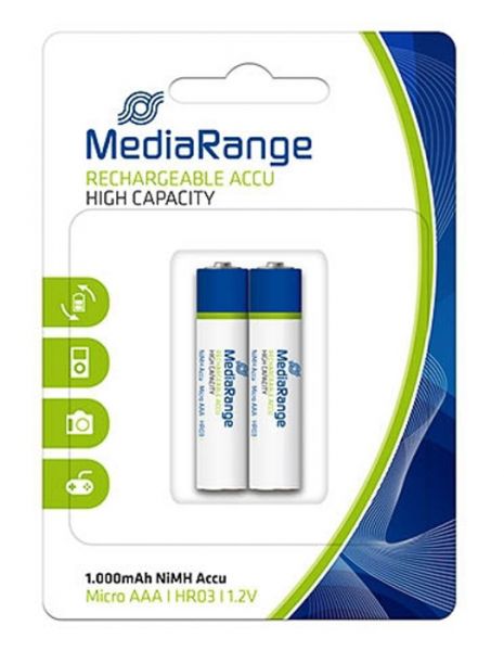 Αλκαλικές / Επαναφορτιζόμενες Μπαταρίες MEDIARANGE