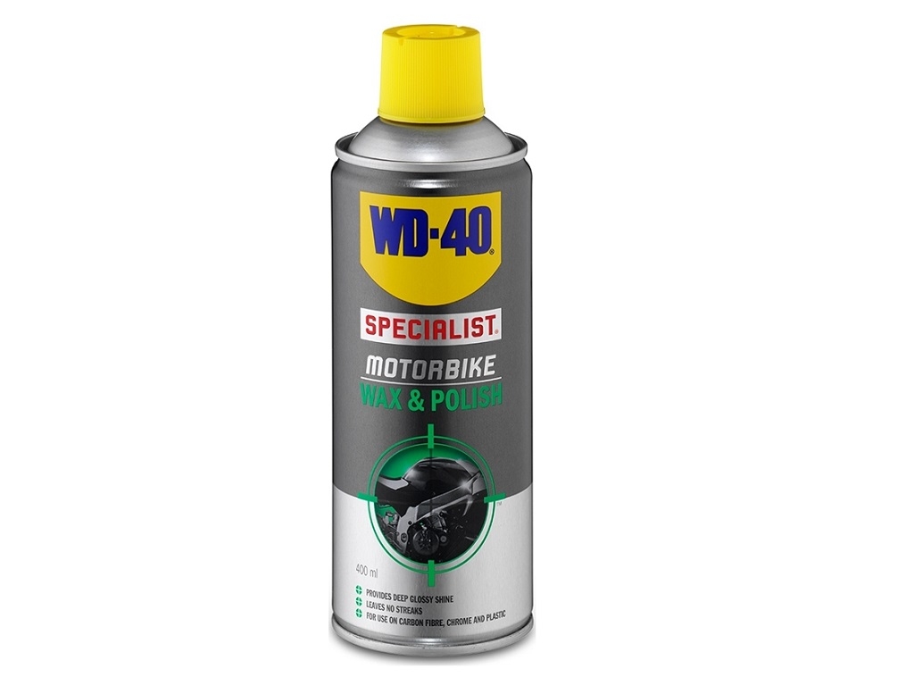 WD 40 Specialist Motorbike Wax Polish 400ml polishing and waxing Spray Technical Painting Putties Primers Varnishes Auto Moto Care Products Tool Market