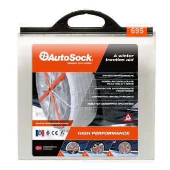 Αντιολισθητικό Πανί - Χιονοκουβέρτα Ελαστικών Autosock Νo 695 2 Τεμάχια - Chains - Snowboarders