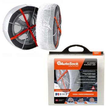Αντιολισθητικό Πανί - Χιονοκουβέρτα Ελαστικών Autosock Νo 697 2 Τεμάχια - Chains - Snowboarders