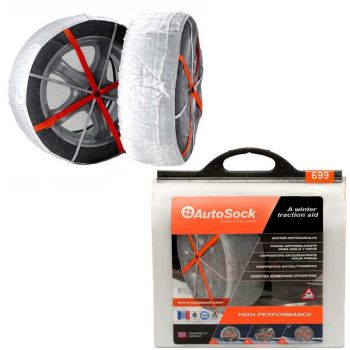 Αντιολισθητικό Πανί - Χιονοκουβέρτα Ελαστικών Autosock Νo 699 2 Τεμάχια - Chains - Snowboarders