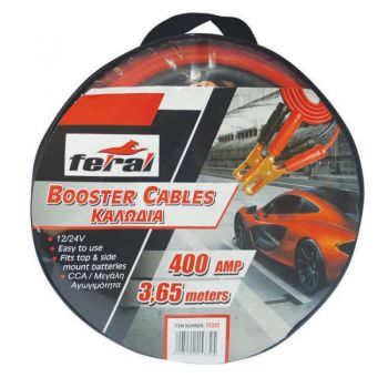 Καλώδια Εκκίνησης Μπαταρίας Φορτηγού 400Amp 3,65 Μέτρα - Battery Cables