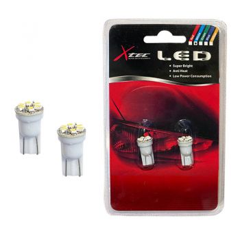 Λάμπες Led T10 6S 12volt White 6000k X-Tec 2 Τεμάχια - Headlights - Xenon - Bulbs