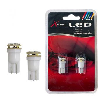 Λάμπες Led T10 9S 12volt White 6000k X-Tec 2 Τεμάχια - Headlights - Xenon - Bulbs