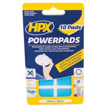 HPX POWER PADS 10 ΤΕΜ 20mm x 40mm ΣΕ ΕΚΘΕΤΗ - Tapes