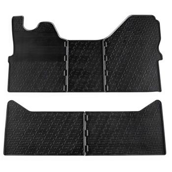 Πατάκια Αυτοκινήτου Gledring 0919 Iveco Daily HD Double Cabin 2014-  Μαύρο 5 Τεμάχια - Caps - Mats