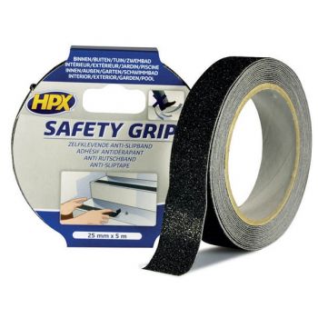 HPX SAFETY GRIP ΑΝΤΙΟΛΙΣΘΗΤΙΚΗ ΤΑΙΝΙΑ ΜΑΥΡΗ 50mm x 18m - Ταινίες - Δεματικά