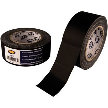 HPX GAFFER TAPE ΜΑΥΡΗ ΜΑΤ  48mm x 25m - Tapes