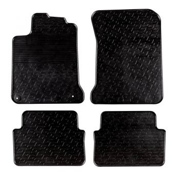 Πατάκια Αυτοκινήτου Gledring 0044 Renault Laguna III 2007- Μαύρο 4 Τεμάχια - Caps - Mats