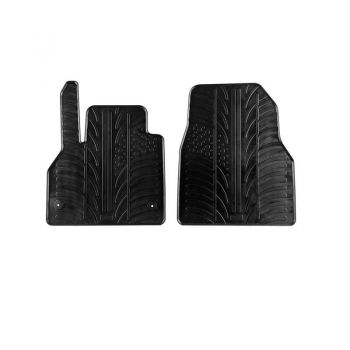 Πατάκια Αυτοκινήτου Gledring 0045 Renault Kangoo 2008-2014/ Mercedes Citan 2012- Μαύρο 2 Τεμάχια - Caps - Mats