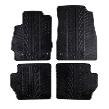 Πατάκια Αυτοκινήτου Gledring 0210 Mazda 2 2007-2014 Μαύρο 4 Τεμάχια - Caps - Mats