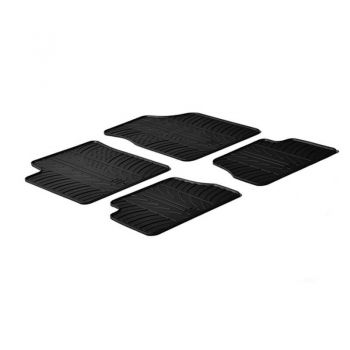 Πατάκια Αυτοκινήτου Gledring 0231 Kia Picanto 2004-2007 Μαύρο 4 Τεμάχια - Caps - Mats