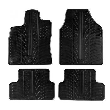 Πατάκια Αυτοκινήτου Gledring 0290 Nissan Qashqai 2007-2013 Μαύρο 4 Τεμάχια - Caps - Mats