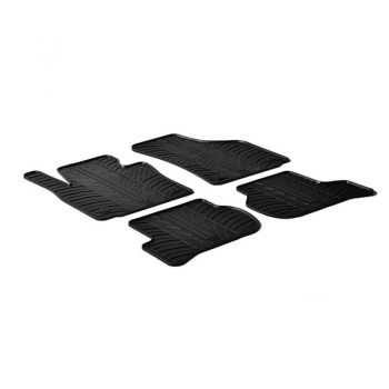 Πατάκια Αυτοκινήτου Gledring 0311 Seat Leon 1P 2005-2013 / Cupra Μαύρο 4 Τεμάχια - Caps - Mats