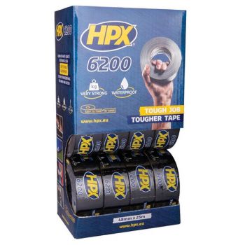 HPX 6200 ΥΦΑΣΜΑΤΙΝΗ ΤΑΙΝΙΑ ΜΑΥΡΗ ΣΕ ΕΚΘΕΤΗ 48mm x 25m - Tapes