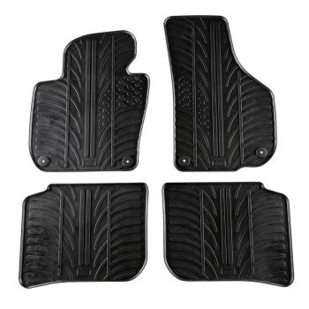 Πατάκια Αυτοκινήτου Gledring 0335 Skoda Superb 3T 2009- 2015 Μαύρο 4 Τεμάχια - Caps - Mats