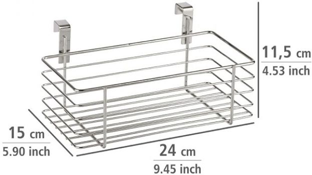 ΜΙΚΡΟ ΜΕΤΑΛΛΙΚΟ ΚΑΛΑΘΙ ΑΠΟΘΗΚΕΥΣΗΣ ΜΕ ΒΕΝΤΟΥΖΕΣ - Home Bathroome / Items