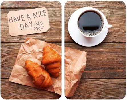 ΓΥΑΛΙΝΑ ΠΡΟΣΤΑΤΕΥΤΙΚΑ ΚΑΛΥΜΜΑΤΑ ΕΣΤΙΑΣ NICE DAY 2ΤΕΜ - Home Bathroome / Items