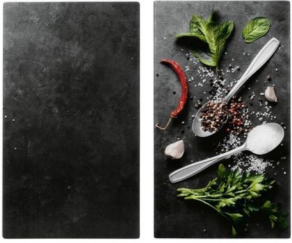 ΓΥΑΛΙΝΑ ΠΡΟΣΤΑΤΕΥΤΙΚΑ ΚΑΛΥΜΜΑΤΑ ΕΣΤΙΑΣ BASIL 2ΤΕΜ - Home Bathroome / Items