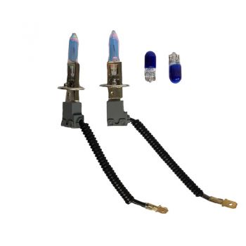 Λάμπες Αλογόνου H1 12V 55w HOD Crystal Blue 2 Τεμάχια - Headlights - Xenon - Bulbs