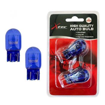 Λάμπες Αλογόνου T20 W21/5W / 7443 W3X16Q Διπολικές 12volt Blue Glass Superwhite 6000k X-Tec 2 Τεμάχια - Headlights - Xenon - Bulbs