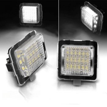 Led Φαναράκια Πινακίδας Για Mercedes-Benz C-Class W204, E-Class W212, C207, CL-Class C216, S-Class W221 Ζευγάρι 2 Τεμάχια - Headlights - Xenon - Bulbs