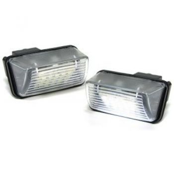 Led Φαναράκια Πινακίδας Για Peugeot 206,207,306,307,308, 406,407,5008,Partner / Citroen C3,C4,C5,Berlingo,Saxo,Xsara 2 Τεμάχια - Headlights - Xenon - Bulbs