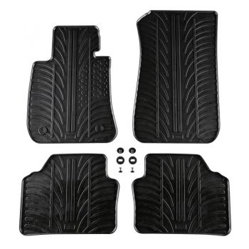 Πατάκια Αυτοκινήτου Gledring 0350 BMW E90/E91 2005-2011 / BMW E92/E93 2008-2012 Μαύρο 4 Τεμάχια - Caps - Mats