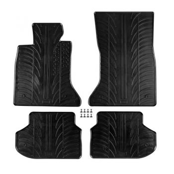 Πατάκια Αυτοκινήτου Gledring 0351 BMW Serie 5 F10 2010-2017 /F11 2013-2017 Μαύρο 4 Τεμάχια - Caps - Mats
