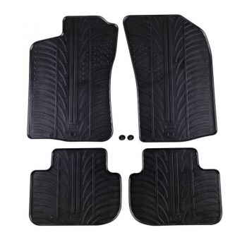 Πατάκια Αυτοκινήτου Gledring 0340 Alfa Romeo 147 2000-2009 / GT 2004-10 Μαύρο 4 Τεμάχια - Caps - Mats