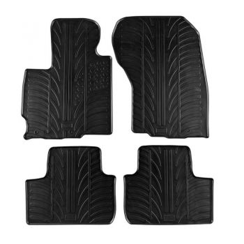 Πατάκια Αυτοκινήτου Gledring 0360 Citroen C4 Aircross 2012- / Mitsubishi ASX 2012-2016 Μαύρο 4 Τεμάχια - Caps - Mats