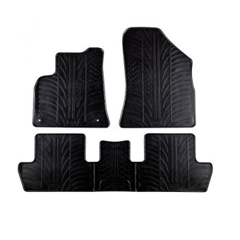 Πατάκια Αυτοκινήτου Gledring 0154 Renault 3008 2009-2016 / 5008 2009-2017 Μαύρο 4 Τεμάχια - Caps - Mats