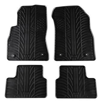 Πατάκια Αυτοκινήτου Gledring 0184 Chevrolet Cruze 2009-2016 Μαύρο 4 Τεμάχια - Caps - Mats