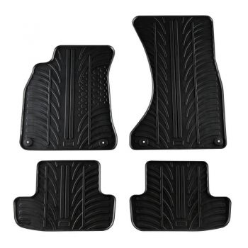 Πατάκια Αυτοκινήτου Gledring 0241 Audi A4 B8 Coupe 2007-2016 Μαύρο 4 Τεμάχια - Caps - Mats
