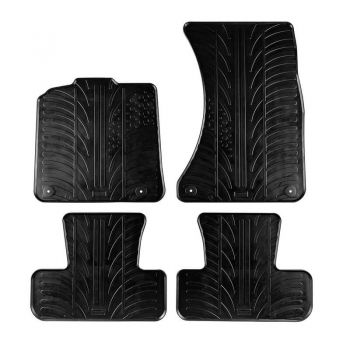 Πατάκια Αυτοκινήτου Gledring 0242 Audi Q5 8R 2008-2016 Μαύρο 4 Τεμάχια - Caps - Mats