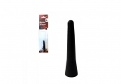 Auto GS - Universal Aluminum Car Roof Antenna Small 6cm Black With Force Adapters - Audio / Video
