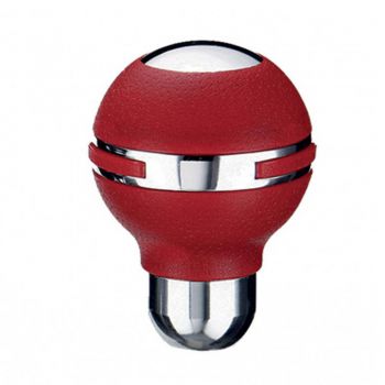 Πόμολο Λεβιέ Ταχυτήτων Universal Κόκκινο Με Νίκελ Στεφάνι Στρόγγυλο Για Κανονική Όπισθεν 37011 - Gear / Handbrake levers