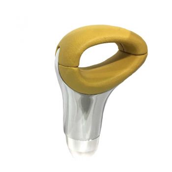 Πόμολο Λεβιέ Ταχυτήτων Universal Κίτρινο/Νίκελ Με Τρύπα Για Κανονική Όπισθεν 37021 - Gear / Handbrake levers