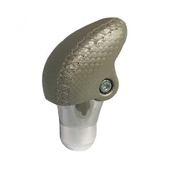 Πόμολο Λεβιέ Ταχυτήτων Universal Γκρι Με Νίκελ Οβάλ Σπαστό Για Κανονική Όπισθεν 37033 - Gear / Handbrake levers