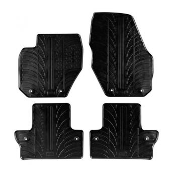 Πατάκια Αυτοκινήτου Gledring 0386 Volvo S60 & V60 2010- Μαύρο 4 Τεμάχια - Caps - Mats