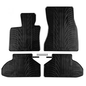 Πατάκια Αυτοκινήτου Gledring 0493 BMW X6 F16 2014-2019  Μαύρο 4 Τεμάχια - Caps - Mats